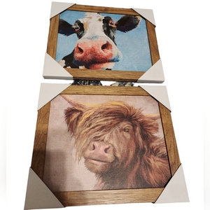 Cow print pictures‎ 2 piece